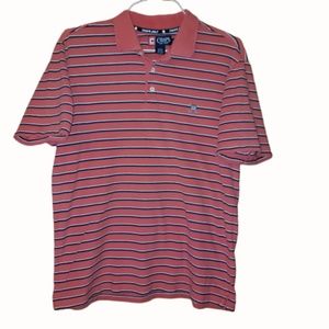 Chaps Orange Short Sleeve Golf Polo